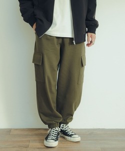 「ITEMS URBANRESEARCH」 スウェットパンツ LARGE カーキ メンズ