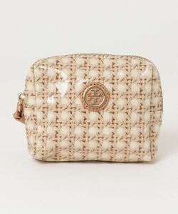 「TORY BURCH」 ポーチ - ベージュ レディース