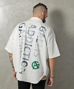 「GALLIS ADDICTION」 半袖シャツ FREE ホワイト メンズ