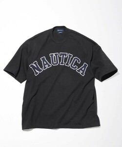 「NAUTICA」 半袖Tシャツ X-LARGE ブラック メンズ