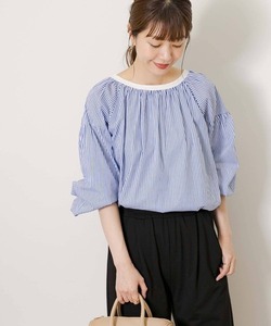 「URBAN RESEARCH Sonny Label」 7分袖ブラウス FREE ブルー レディース