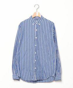 「Steven Alan」 長袖シャツ MEDIUM ネイビー メンズ