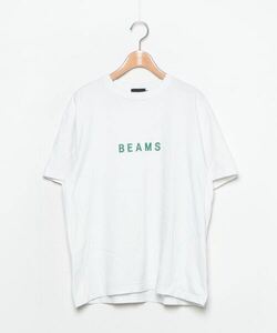 「BEAMS」 半袖Tシャツ L ホワイト レディース