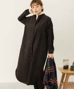 「URBAN RESEARCH Sonny Label」 長袖ワンピース FREE チャコールグレー レディース