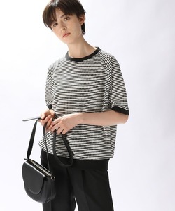 「niko and...」 半袖カットソー LARGE ブラック レディース