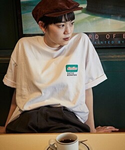 「FREAK'S STORE」 半袖Tシャツ MEDIUM ホワイト メンズ