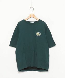 「FREAK'S STORE」 刺繍半袖Tシャツ X-LARGE グリーン メンズ