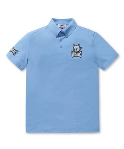 「WAAC」 半袖ポロシャツ 1 ブルー メンズ