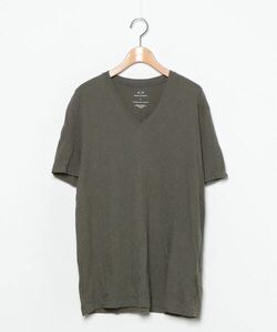 「ARMANI EXCHANGE」 半袖Tシャツ L グリーン メンズ