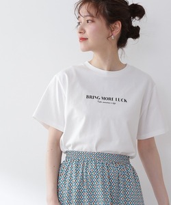 「N.（N. Natural Beauty Basic）」 半袖Tシャツ MEDIUM オフホワイト レディース