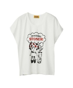 「HYSTERIC GLAMOUR」 半袖Tシャツ FREE ホワイト レディース