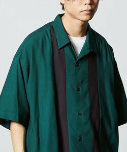 「FREAK'S STORE」 半袖シャツ LARGE グリーン系その他 メンズ