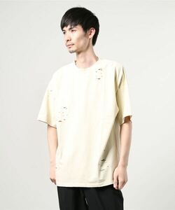 「MONKEY TIME」 半袖Tシャツ L ナチュラル メンズ