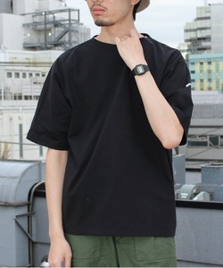 「ORCIVAL」 半袖Tシャツ 5 ブラック メンズ