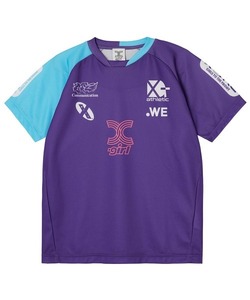 「X-girl」 半袖Tシャツ LARGE パープル レディース