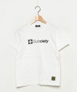 「Subciety」 半袖Tシャツ S ホワイト メンズ