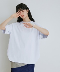 「ADAM ET ROPE'」 半袖Tシャツ FREE サックスブルー レディース