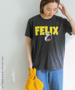 「URBAN RESEARCH」 「GOOD ROCK SPEED×felix」半袖Tシャツ FREE スミクロ レディース