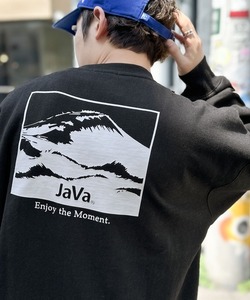 「Java」 スウェットカットソー X-LARGE ブラック メンズ_画像1