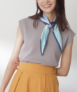 「N.（N. Natural Beauty Basic）」 Vネックニット MEDIUM ベージュ レディース