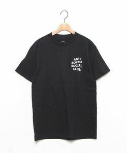 「ANTI SOCIAL SOCIAL CLUB」 半袖Tシャツ M ブラック メンズ