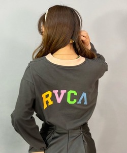 「RVCA」 長袖カットソー L ブラック レディース