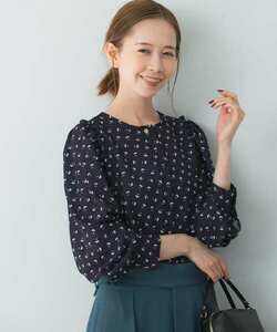 「URBAN RESEARCH ROSSO WOMEN」 長袖ブラウス FREE ネイビー レディース