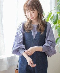 「URBAN RESEARCH Sonny Label」 長袖ブラウス FREE ブルー レディース