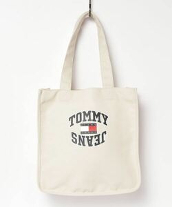 「TOMMY JEANS」 トートバッグ FREE オフホワイト メンズ