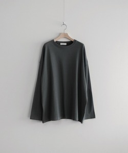 「remer」 長袖Tシャツ SMALL ブルーグレー メンズ