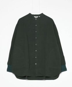 「rehacer」 長袖シャツ LARGE グリーン メンズ