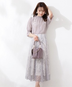 「PROPORTION BODY DRESSING」 フレアスカート SMALL グレー レディース