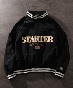 「STARTER BLACK LABEL」 ナイロンブルゾン L ブラック メンズ