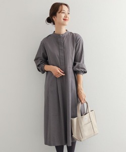 「URBAN RESEARCH DOORS」 長袖ワンピース MEDIUM チャコールグレー レディース