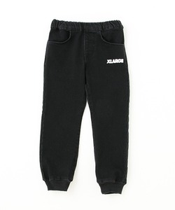 「XLARGE KIDS」 「KIDS」加工デニムパンツ 120cm ブラック キッズ