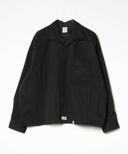 「BEDWIN & THE HEARTBREAKERS」 長袖シャツ「Dickiesコラボ」 - ブラック メンズ