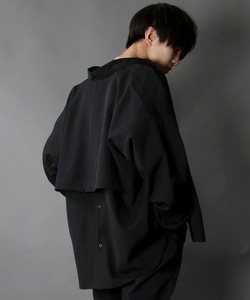 「SITRY」 「suggestion」長袖シャツ L ブラック メンズ