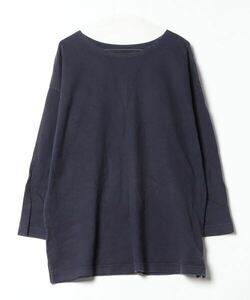 「antiqua」 長袖カットソー X-LARGE ネイビー レディース