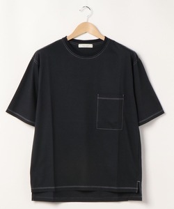 「PUBLIC TOKYO」 半袖Tシャツ 1 グレー メンズ