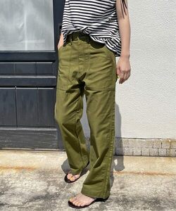 「Spick & Span」 「GUNG HO」チノパンツ SMALL カーキ レディース