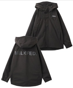 「MILKFED.」 マウンテンパーカー S ブラック レディース