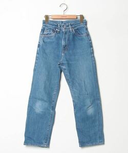 「LEVI'S VINTAGE CLOTHING」 加工デニムパンツ 25inch ブルー レディース