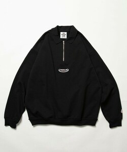 「FREAK'S STORE」 スウェットカットソー LARGE ブラック メンズ