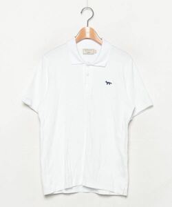 「Maison Kitsune」 半袖ポロシャツ X-SMALL ホワイト メンズ