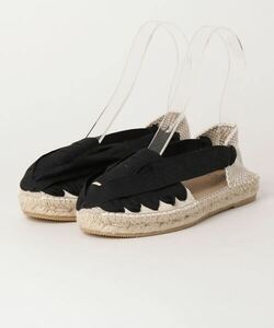 「Steven Alan」 「La Manual Alpargatera」フラットサンダル 38 ブラック レディース