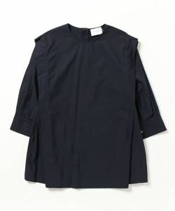 「UNITED ARROWS」 7分袖ブラウス FREE ネイビー レディース