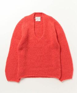 「Steven Alan」 「forte_forte」Vネックニット 1 レッド レディース