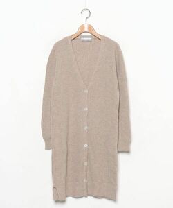 「B:MING by BEAMS」 ニットカーディガン - ベージュ レディース