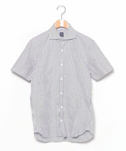 「BEAMS F」 半袖シャツ SMALL パープル メンズ