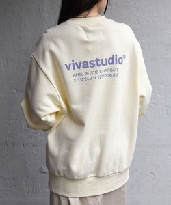 「VIVASTUDIO」 スウェットカットソー SMALL アイボリー レディース